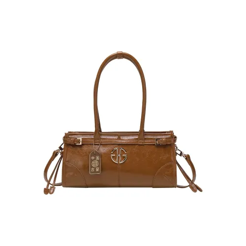 GHG Коровья кожа Сумка через плечо Большая Женская Коричневый Черный Белый Бургунди Серебряный Фиолетовый