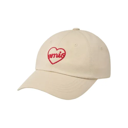 Emis Хлопковые кепки унисекс бежевые