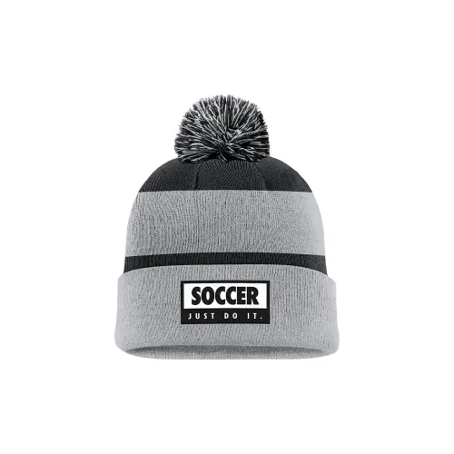 nike Акриловые шапки-бини унисекс серые