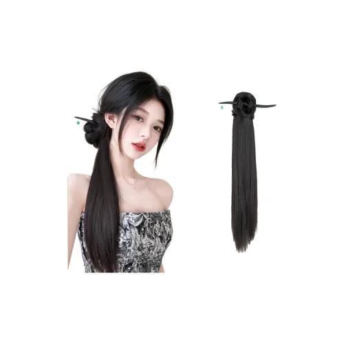 TIANKONGSHU Светлый National Стиль Заколка для волос Пончо Парики