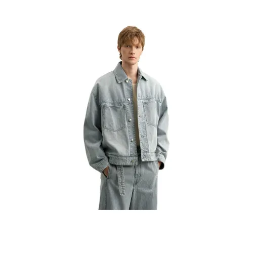 WHITT EPURE Denim Jacket Men's Glacier Blue