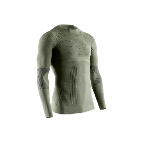 XBIONIC E052/Olive Green/Carbon Black Мужская T-рубашка