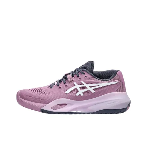 Asics Гель RESOLUTION 10 Low Топ Кроссовки для тенниса Женские Фиолетовый