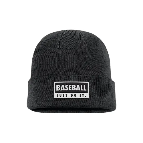 nike Акриловые шапки-бини унисекс черные