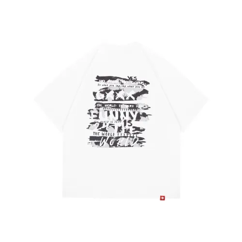 GXXX Короткий рукав T-рубашки унисекс