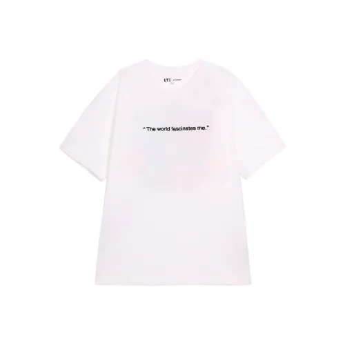 UNIQLO 00 Белая Унисекс Футболка