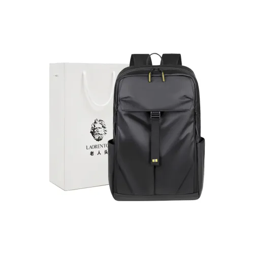 Old Man's Head Рюкзак из синтетической кожи стандартный мужской черный