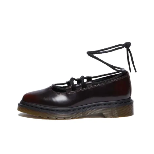 Dr.Martens Женские повседневные туфли, вишнево-красный цвет, женские