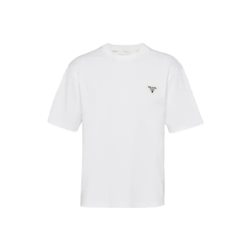 PRADA Белые Мужские T-рубашки