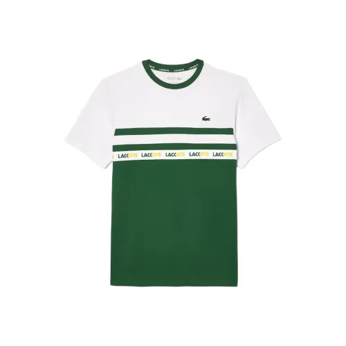 LACOSTE Зеленые Мужские Футболки