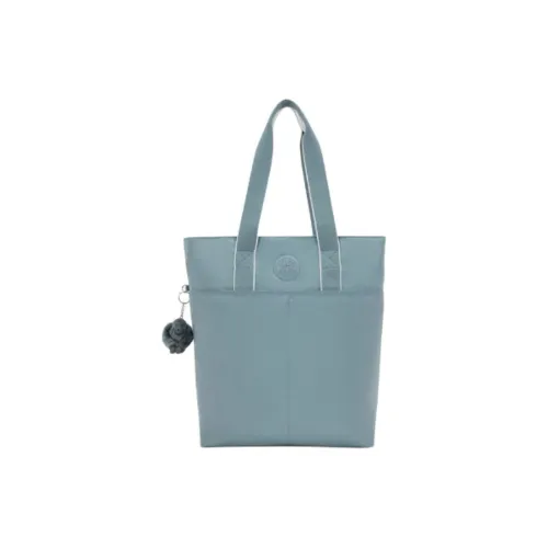 Kipling Ткань Тоут Сумка Сумка для покупок Сумка на плечо Мини Унисекс Серый Сосновый зеленый