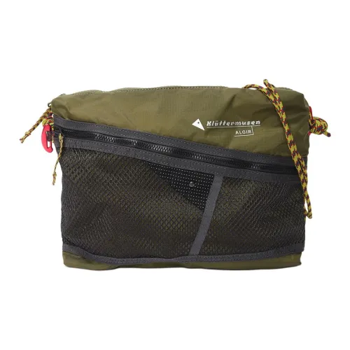 KLATTERMUSEN Нейлоновые сумки через плечо сумка на плечо большая унисекс оливковый
