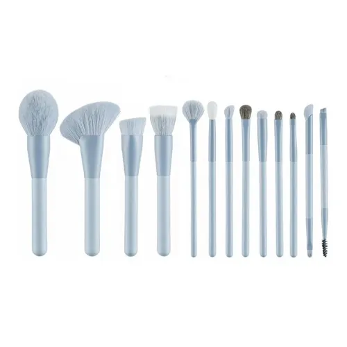 XIBI Супермягкий Набор OF Портативные Натуральные Меховые Кисти Щетка для Стиппинга для Тени для В глазах Инструменты для Макияжа Кисти для Макияжа