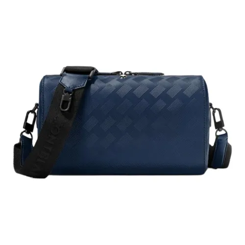 MONTBLANC Корова Кожа Mailbox Сумка Сумка через плечо Мужская Чернила Синий