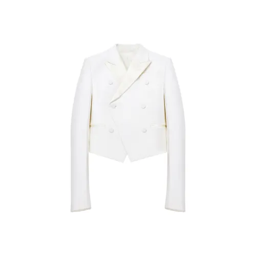 Alexander McQueen Бизнес-костюм Пальто Мужской Белый