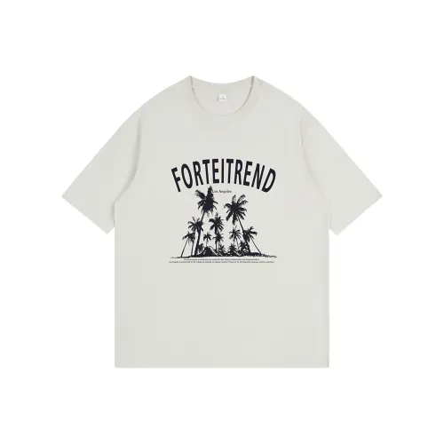 FORTEI T-рубашка мужская цвет пшенично-циан