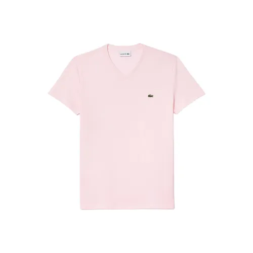 Розовые мужские футболки T от LACOSTE Collaboration