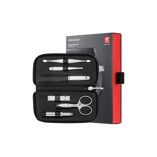 ZWILLING Очень тонкий Набор кусачек для ногтей с 6 шт. Триммер для ногтей и нижняя заколка для ухода за ногтями