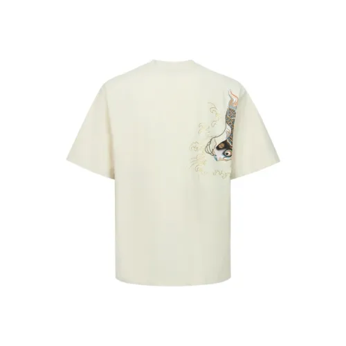 EVISU Экрю Унисекс T-рубашки