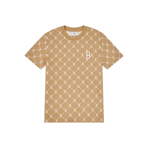 MLB MONOGRAM Reading Collection T-Shirt Унисекс Light CAMEL