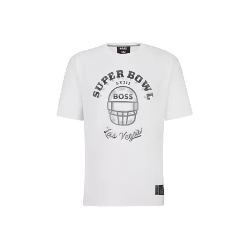 Hugo Boss SS24 T Рубашка Мужская Белая