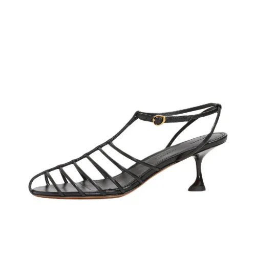 PROENZA SCHOULER One Ремешок Сандалии 6 см Женские Черные