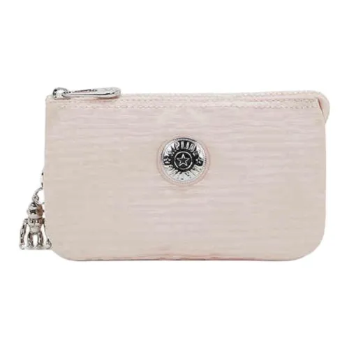 Киплинг Ткань Клатч Мини Женский Розовый Синий