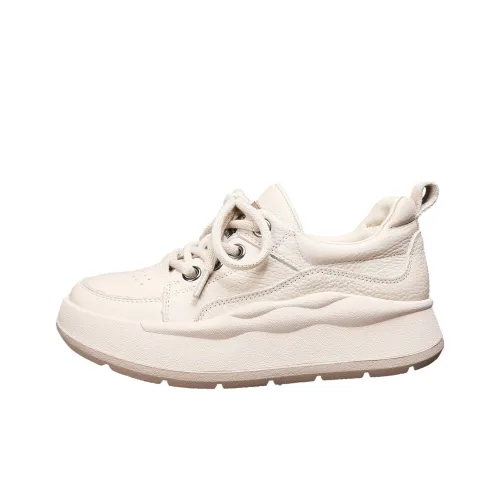 Forest Princess Низкий Топ Повседневная Обувь Женская Экрю