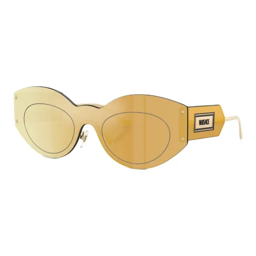 FANSIZHE Металл OVAL SUNGLASSES Женские Золото