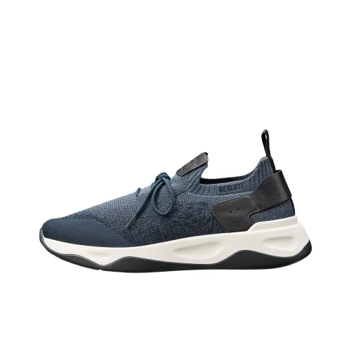 BERLUTI Shadow Low Топ Повседневная обувь Мужская Синяя