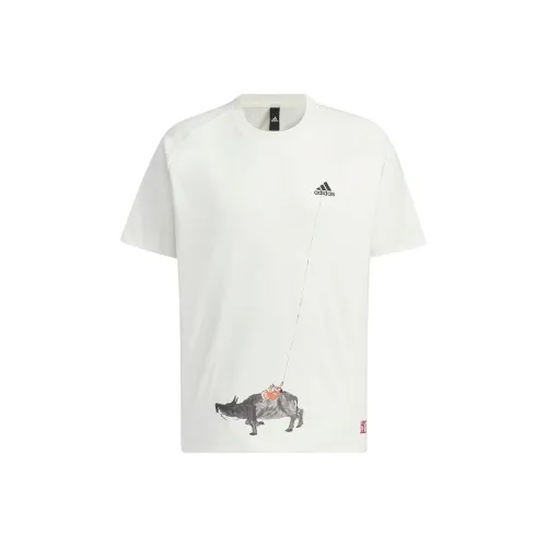 Adidas Белая Мужская Футболка