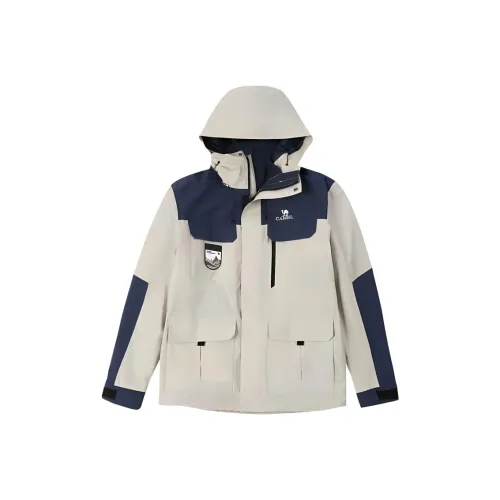 CAMEL Водонепроницаемый Ветрозащитный Дышащий And Теплоизоляционный Ветровка Унисекс Чернильно-синий Серый