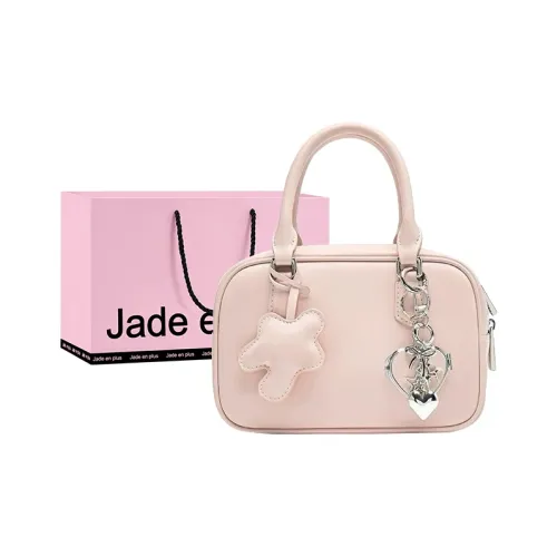 Jade En Plus ПУ (полиуретан) Сумка через плечо Сумка Обычная Женская Розовая пена Хепберн Черная