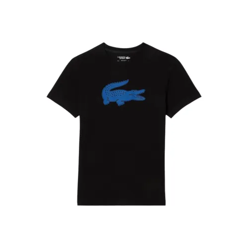 LACOSTE Collaboration Черный Синий Мужская Футболка