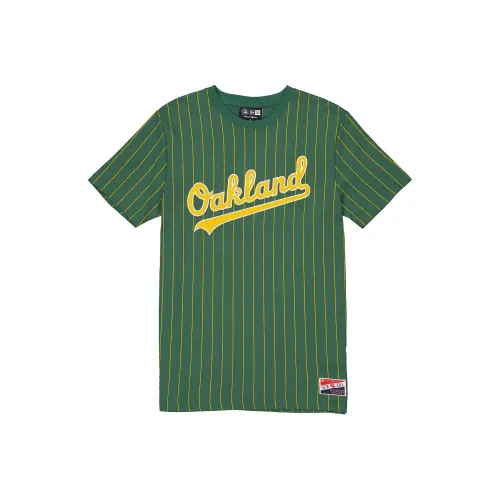 New Era Oakland Athletics T-Shirt Унисекс Зеленый
