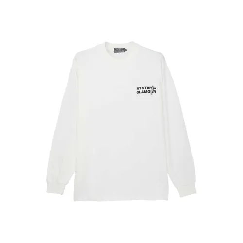 HYSTERIC GLAMOUR SS24 T Рубашка Мужская Белая