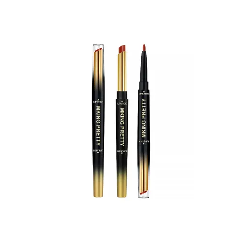 MKING PRETTY Двойная головка Помада ЛИП Контуринг Велюр Легко Смешивается TRANSFER PROOF Осветляющий