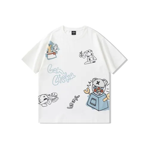 LAMLICKA x AIDEMENG LIANMINGKUAN SS24 T-Shirt Унисекс