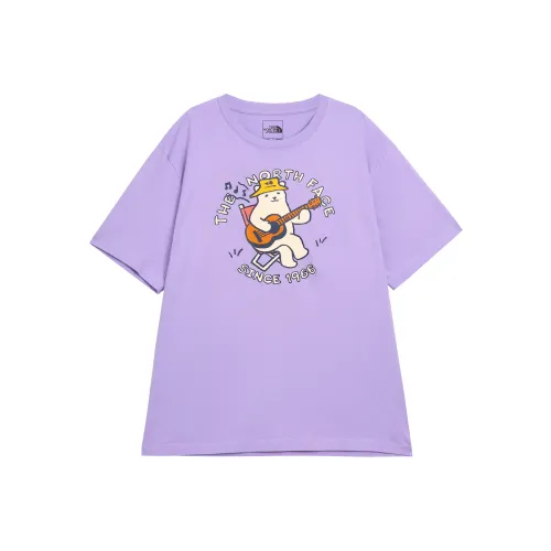 THE NORTH FACE T-Shirt Unisex Purple