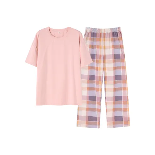 Shivs Pajama Комплект Женский Креветочный Розовый