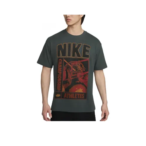 nike Sportswear T-Shirt Мужская Винтаж Зеленый