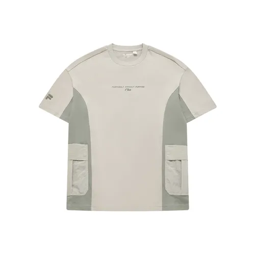 FILA FUSION URBAN TECH Хаки Мужская T-рубашка