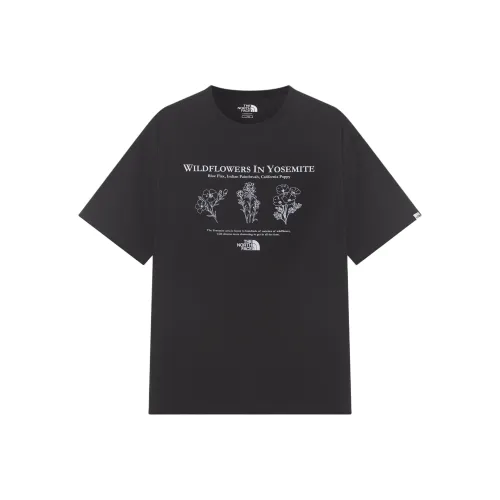 THE NORTH FACE Цветочный дизайн EX T Рубашка Мужская Черная