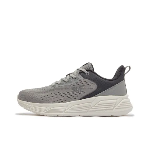 361° Штаны устойчивые к истиранию дышащие низкий топ беговые кроссовки мужской переработанный серый