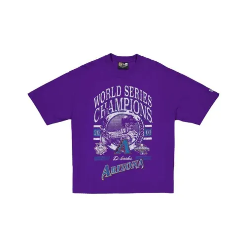 New Era Arizona Rattlesnake Команда T-Shirt Унисекс Фиолетовый