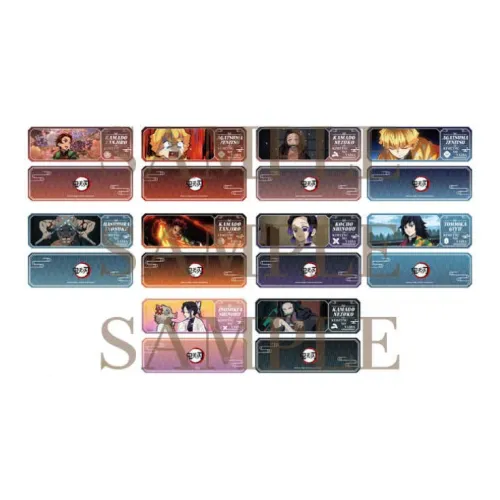 Aniple Demon Slayer Kimetsu No Yaiba 'Determination Arc ' Событие с слепым выбором Фигурки Голографические билеты