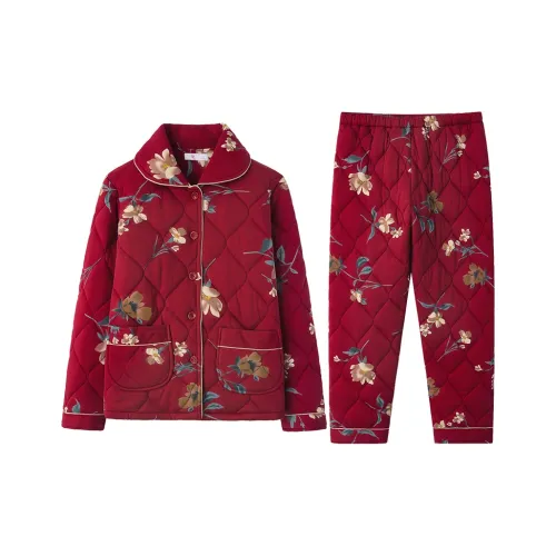 DUOQIAOMEI Пижамный комплект женский цвет на изображении