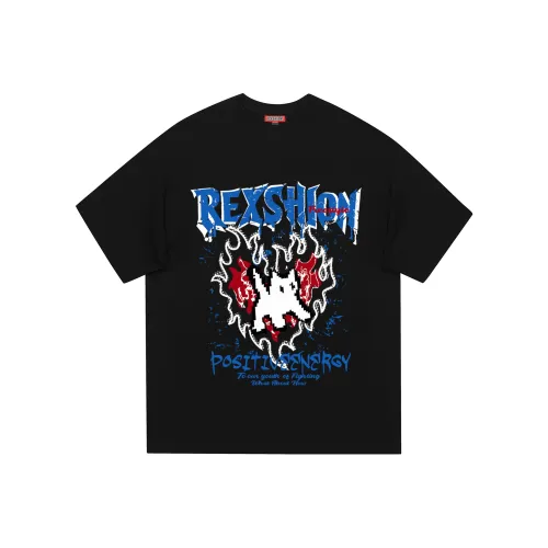 REXSHION Короткий рукав T-рубашки унисекс