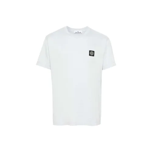 Stone Island Ice Синий Мужская T-Рубашка