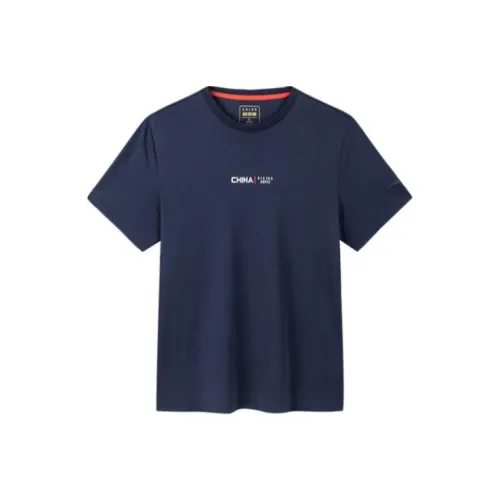 Anta ZONGXUNXILIE Midnight Blue Мужская T-рубашка